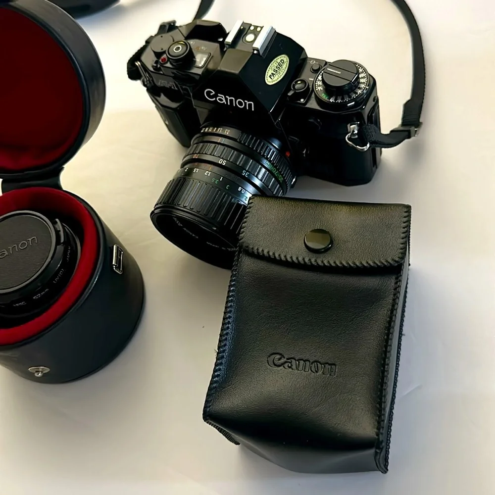 CANON A-1 || Vintage SLR 35mm Film Camera.